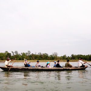 Long Canoe Ride and Crocodile Breeding Center Visit